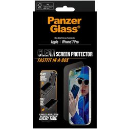 PanzerGlass FastFit iPhone 17 Pro Gehärtetes Glas Displayschutz - Hüllenfreundlich + Applikator