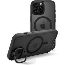 Mobilize Hybrid Pro iPhone 16 Pro Max MagSafe Hülle Hardcase Backcover Stoßfest - Schwarz