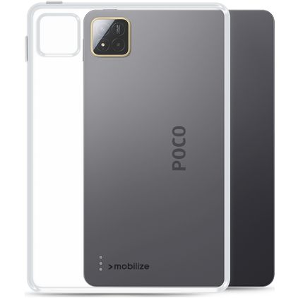 Mobilize Gelly Case POCO Pad X1 Hülle Flexibles TPU - Transparent