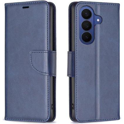 Mobigear Excellent Samsung Galaxy S26 FE Hülle Klapphülle Geldbörse - Blau