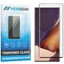 Mobigear Curved Samsung Galaxy Note 20 Ultra Panzerglas Gehärtetes Glas Displayschutz - Hüllenfreundlich - Schwarz