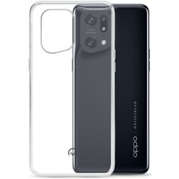 Mobilize Gelly Durchsichtig OPPO Find X5 Pro Hülle Flexibles TPU Backcover - Transparent