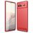 Mobigear Brushed Slim Google Pixel 6 TPU (flexibel) Backcover - Rot