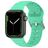 Mobigear Bumpy Silikon Apple Watch Armband Dornschließe - 42/41/40/38 mm - Spearmint