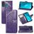 Mobigear Butterfly HONOR 9X Lite Klapphülle Portemonnaie - Lila