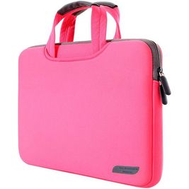 Mobigear Neon Neopren Laptop Aktentasche 11 - 12 Zoll Laptoptasche + Handgriff - Magenta