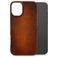 Mobilize Premium iPhone 16 Plus MagSafe Hülle Echtes Leder Backcover - Burned Cognac