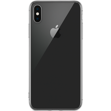 Mobigear Ultra Thin Transparent iPhone XS Max TPU (flexibel) (extra dünn) Backcover - Transparent