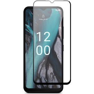 Mobigear Premium Nokia C22 Panzerglas Gehärtetes Glas Displayschutz - Hüllenfreundlich - Schwarz