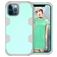 Mobigear Ultra Tough iPhone 12 Pro Max Hülle Hardcase Backcover Stoßfest - Türkis
