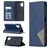 Mobigear Rhombus Slim Samsung Galaxy A32 5G Hülle Klapphülle - Blau