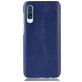 Mobigear Croco Samsung Galaxy A50 Hülle Hardcase Backcover - Blau