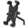 Mobigear PushHold Motorradhalterung Rückspiegel Klemme Universal - Schwarz