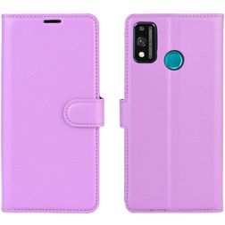 Mobigear Classic HONOR 9X Lite Hülle Klapphülle Geldbörse - Lila