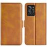 Mobigear Slim Magnet Realme GT2 Pro Hülle Klapphülle Geldbörse - Cognac
