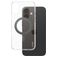 CARE by PanzerGlass Kickstand iPhone 16 Plus MagSafe Hardcase Backcover mit Ständer - Transparent / Schwarz