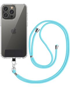 Mobigear Lanyard Universal-Handykette einstellbar - Blau