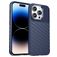 Mobigear Groove iPhone 15 Pro Max Hülle Flexibles TPU Backcover - Blau