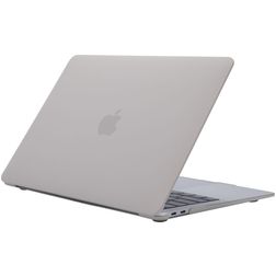 Mobigear Cream Matte MacBook 12 Zoll (2015-2017) Hardcase Hülle MacBook Case - Grau - Model A1534
