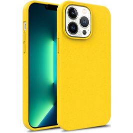 Mobigear Bio iPhone 15 Pro Max Hülle Umweltfreundliches Backcover - Gelb