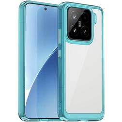 Mobigear Crystal Xiaomi 15 Hülle Hardcase Backcover - Blau