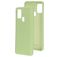 Mobiparts Samsung Galaxy A21s Silikon Hülle Backcover - Pistache Green