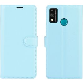 Mobigear Classic HONOR 9X Lite Hülle Klapphülle Geldbörse - Blau