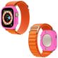 Mobigear Colors Apple Watch Ultra - 49 mm Hardcase Hülle - Magenta