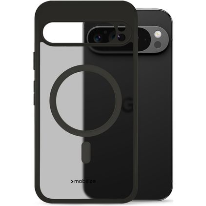 Mobilize Hybrid Pro Google Pixel 9 Pro MagSafe Hülle Hardcase Backcover Stoßfest - Schwarz