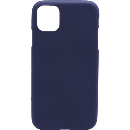 Mobigear Color iPhone 11 Hülle Flexibles TPU Backcover - Schwarz