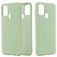 Mobigear Rubber Touch Samsung Galaxy M51 Silikon Backcover - Grün