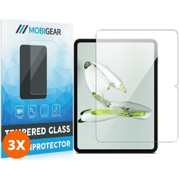 Mobigear OnePlus Pad Go Panzerglas Gehärtetes Glas Displayschutz - Hüllenfreundlich (3er Pack)