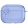 Mobigear Crystal Clip Apple AirPods Pro 1 Hardcase Hülle - Blau