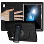 Mobigear Ruggedized iPad 11 (2025) Hülle EVA Schaum Backcover + Ständer - Schwarz