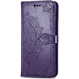 Mobigear Mandala Huawei P40 Pro Hülle Klapphülle Geldbörse - Lila