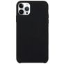 Mobigear Rubber Touch iPhone 15 Pro Silikon Hülle Backcover - Schwarz
