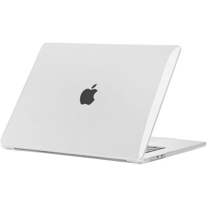 Mobigear Glossy MacBook Air 15 Zoll (2023-2026) Hardcase Hülle MacBook Case - Transparent - Model A2941 / A3114 / A3241 / A3448