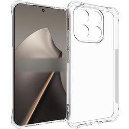 Mobigear Cushion Xiaomi 15T Hülle Flexibles TPU Backcover - Schwarz