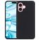 Mobigear Basics iPhone 16 Hülle Flexibles TPU Backcover - Schwarz