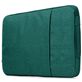 Mobigear Denim Zipper Laptop Sleeve 15 - 16 Zoll Laptop Hülle - Grün