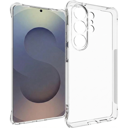 Mobigear Cushion Durchsichtig Samsung Galaxy S26 Ultra Hülle Flexibles TPU Backcover - Transparent