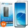 Mobigear Premium OPPO Reno 6 5G Panzerglas Gehärtetes Glas Displayschutz - Hüllenfreundlich - Schwarz (3er Pack)