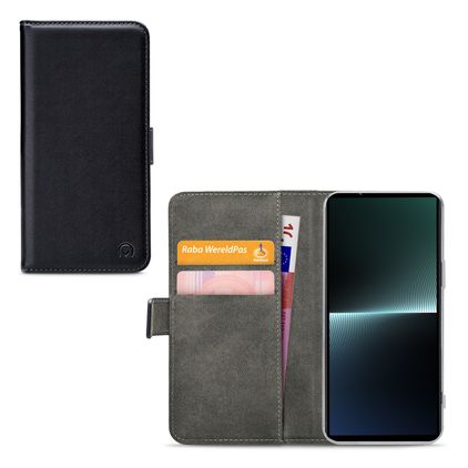 Mobilize Classic Gelly Wallet Sony Xperia 1 V Klapphülle Portemonnaie - Schwarz