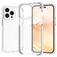 Mobigear Full Bumper iPhone 14 Pro Hülle Hardcase Backcover Stoßfest - Weiß
