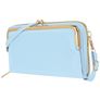 Antonio Fonzo Crossbody Clutch Snap Handytasche - Large - Blau