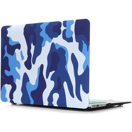 Mobigear Design MacBook Air 13 Zoll (2010-2019) Hardcase Hülle MacBook Case - Sea Camauflage - Model A1369 / A1466