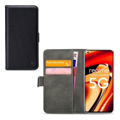 Mobilize Classic Gelly Wallet OPPO A57 Hülle Klapphülle Geldbörse - Schwarz