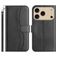 Mobigear S Line iPhone 17 Pro Hülle Klapphülle Geldbörse - Schwarz