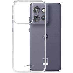 Mobilize Gelly Durchsichtig Motorola Edge 50 Neo Hülle Flexibles TPU Backcover - Transparent