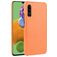Mobigear Croco Samsung Galaxy A90 Hardcase Backcover - Orange